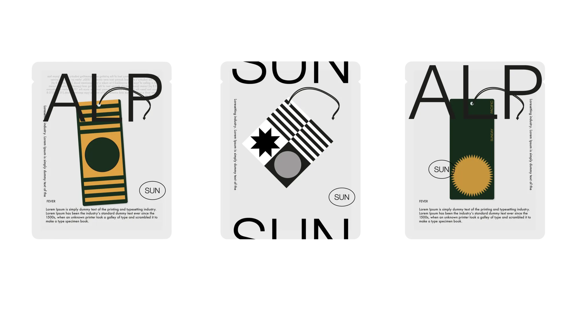 Sunday — Fragrance car tags