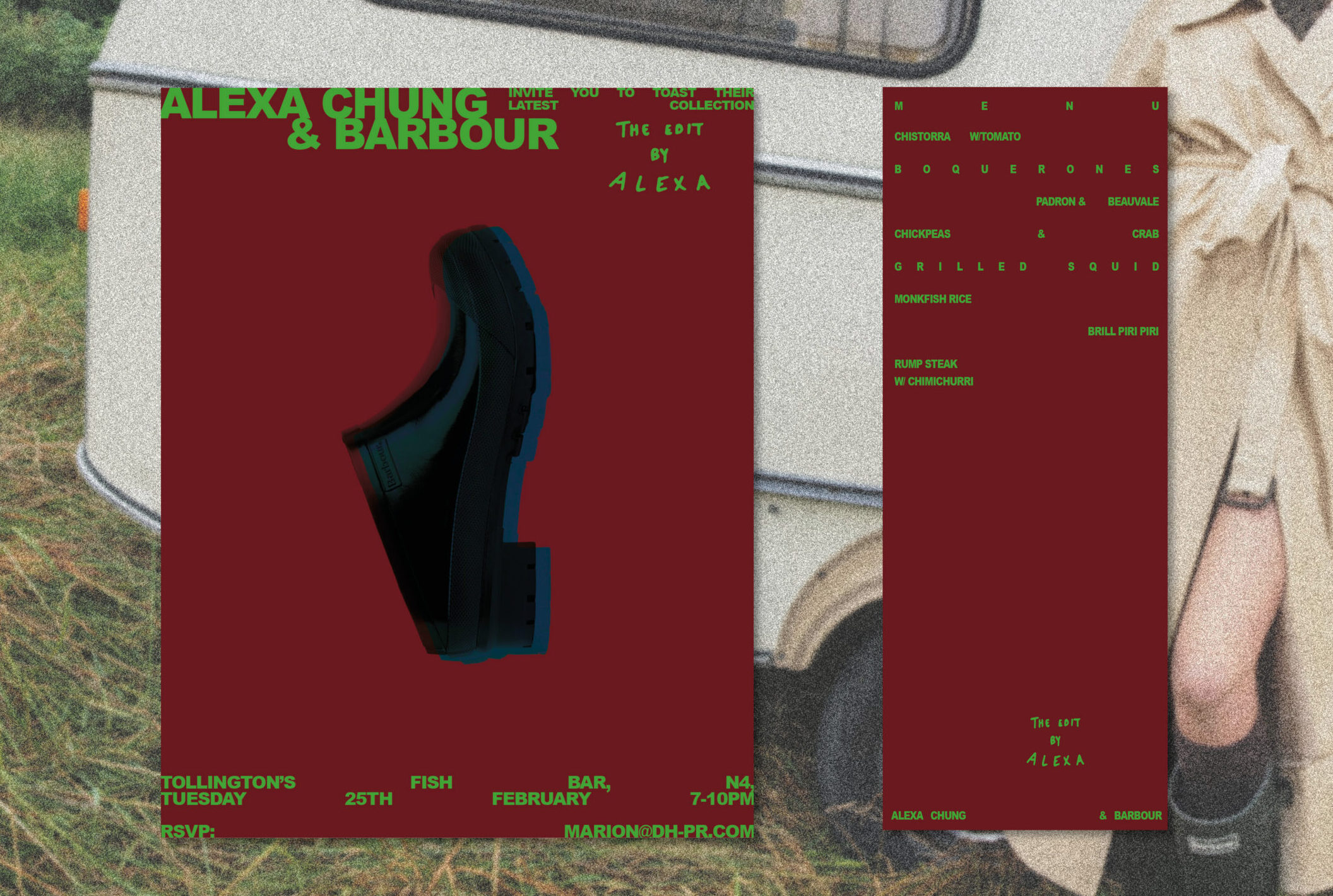 Barbour x Alexa Chung